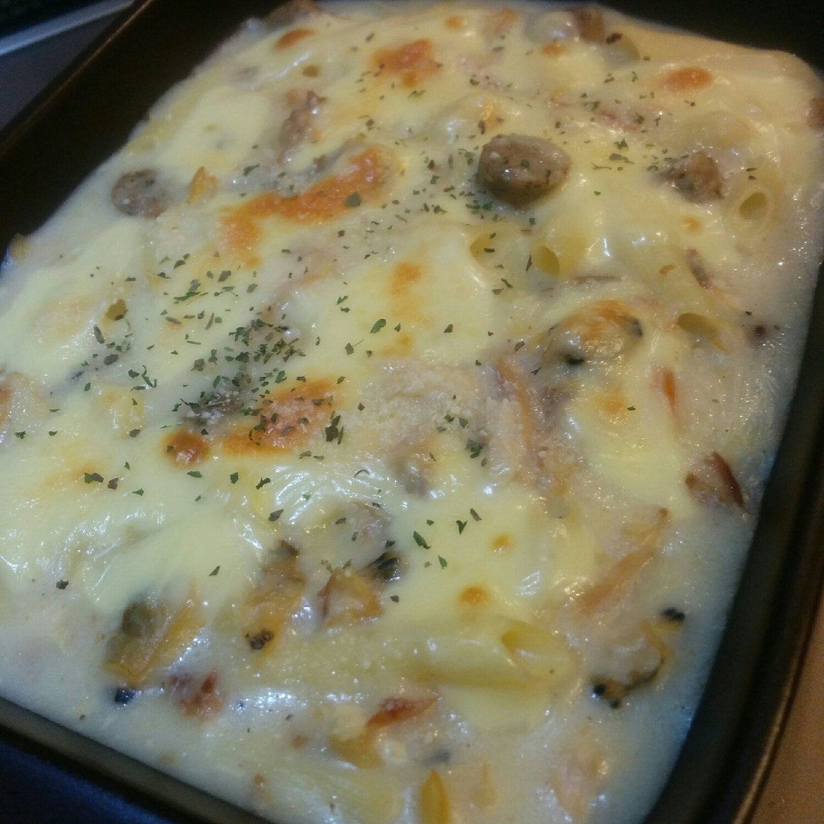 ロティサリーチキンの残りでチキングラタン レシピ 作り方 By Tateten 楽天レシピ